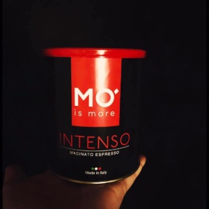 Mò Intenso macinato espresso in lattina da 250 grammi