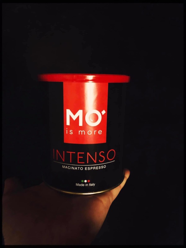 Mò Intenso macinato espresso in lattina da 250 grammi
